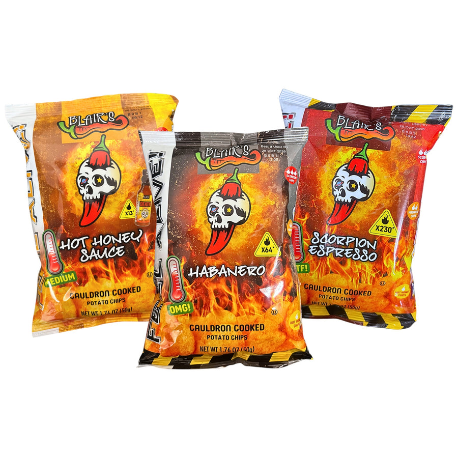 Blair's FEEL ALIVE Chips 3-Pack