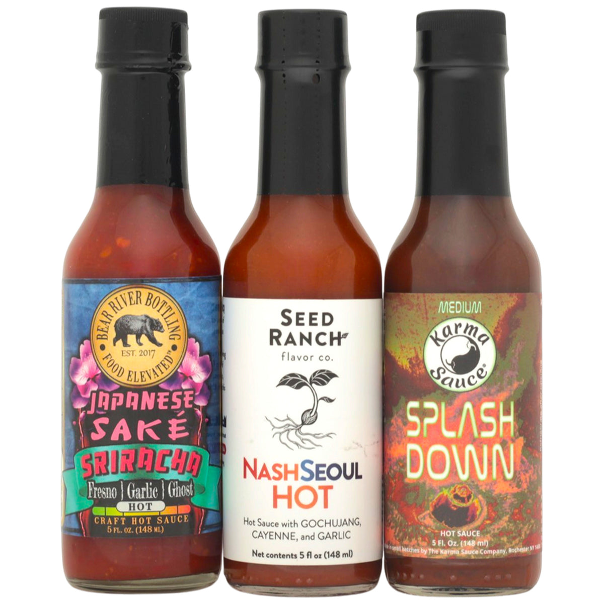 Asian Hot Sauce Gift Set (3 Pack)