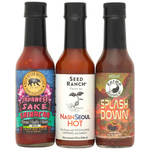 Asian Hot Sauce Gift Set (3 Pack)