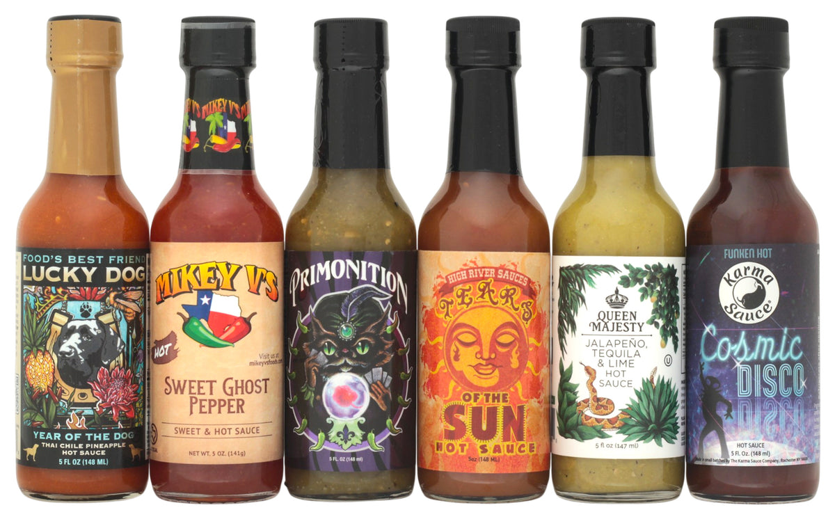 Award-Winning Hot Sauce Gift Set (6 Pack)