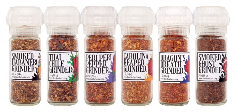 Hot Pepper Grinder Best Sellers Set