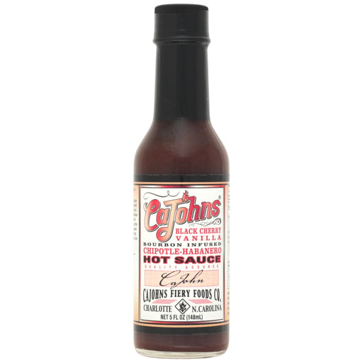 Black Cherry Vanilla Bourbon-Infused Chipotle Habanero