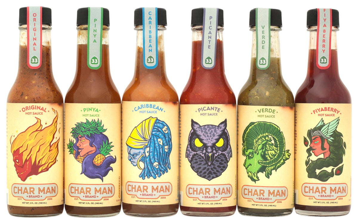 Char Man Brand 6-Pack