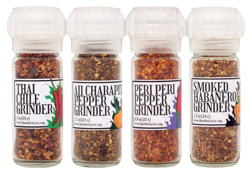 Classic Hot Pepper Grinder 4 Pack
