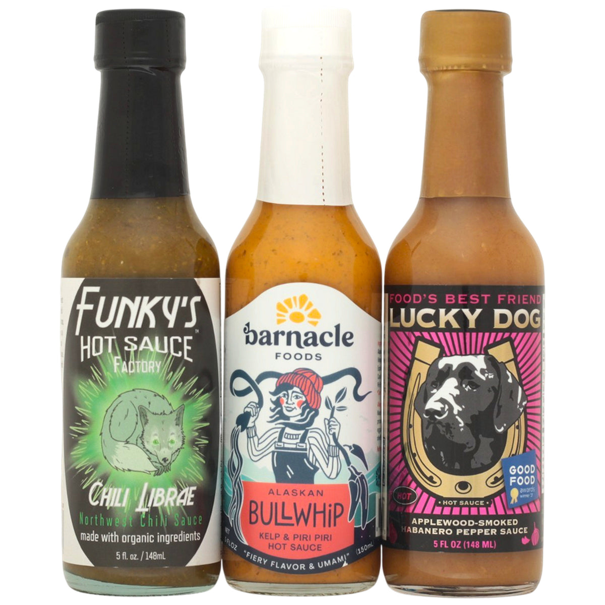 Good Food Award Winners Hot Sauce 3-Pack