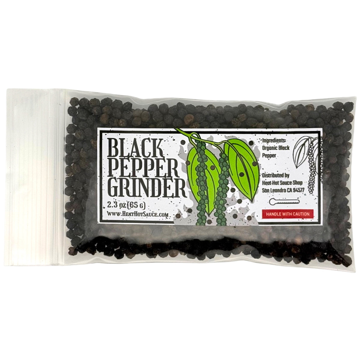 Hot Pepper Grinder Refill - Black Pepper