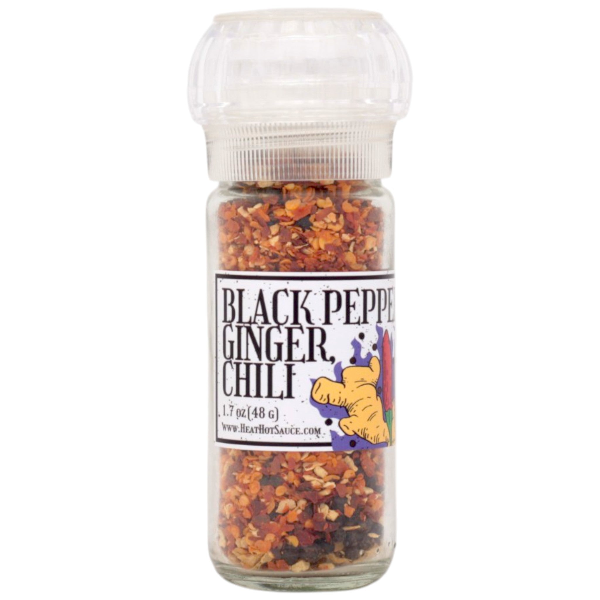 Black Pepper, Ginger, & Chili Grinder