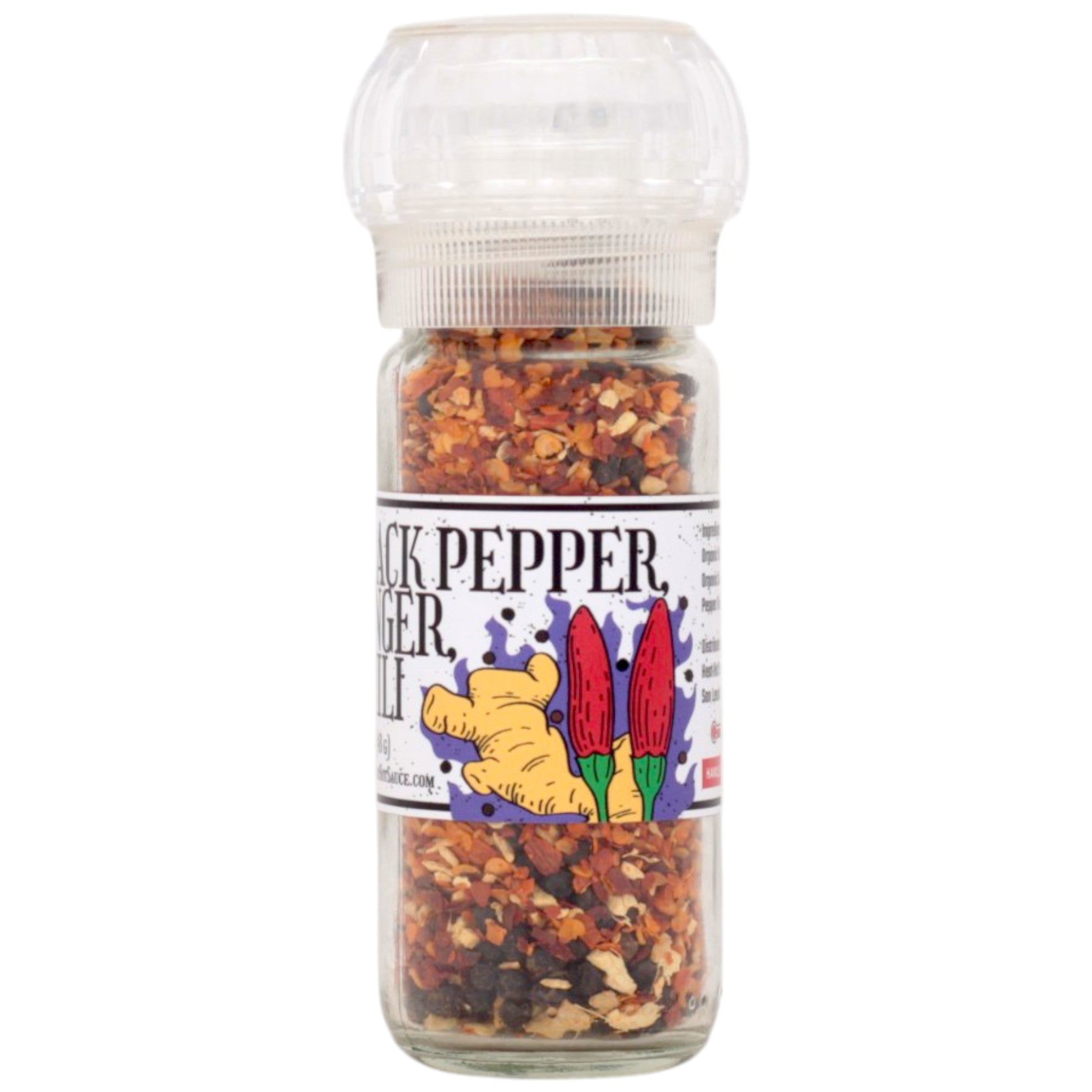 Black Pepper, Ginger, & Chili Grinder