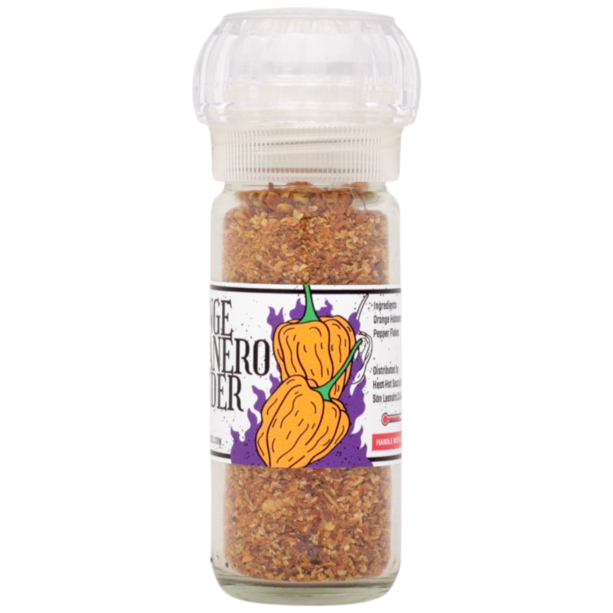 Orange Habanero Pepper Grinder