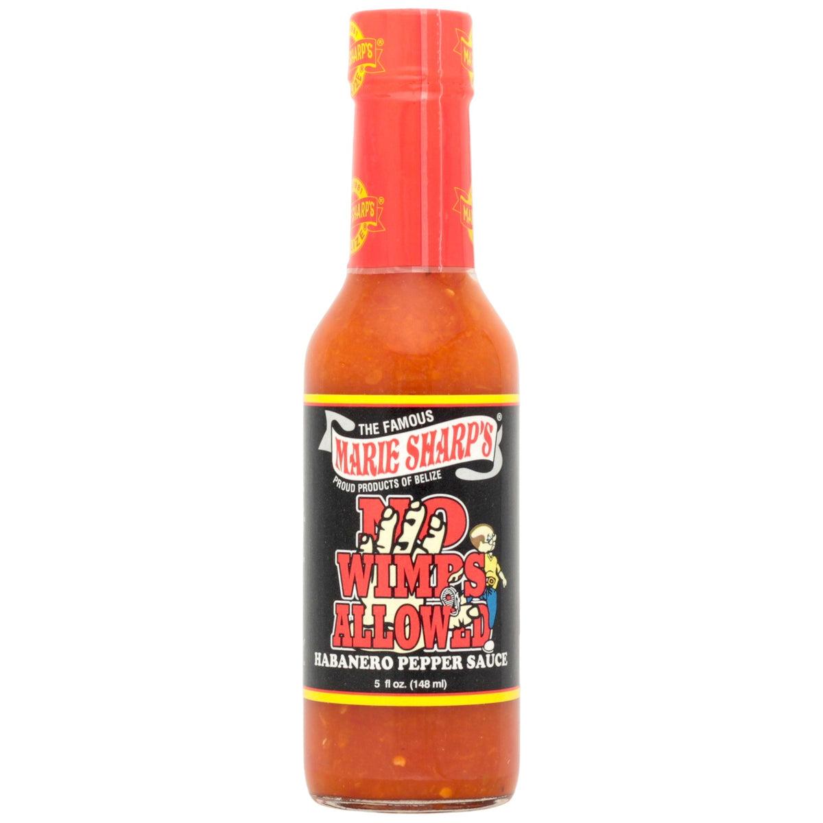 Marie Sharp's No Wimps Allowed | Heat Hot Sauce Shop