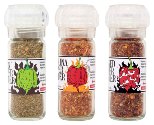 Carolina Reaper Grinder Trio