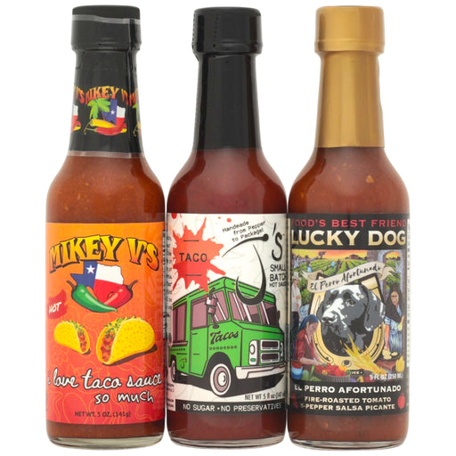 Taco Hot Sauce 3-Pack