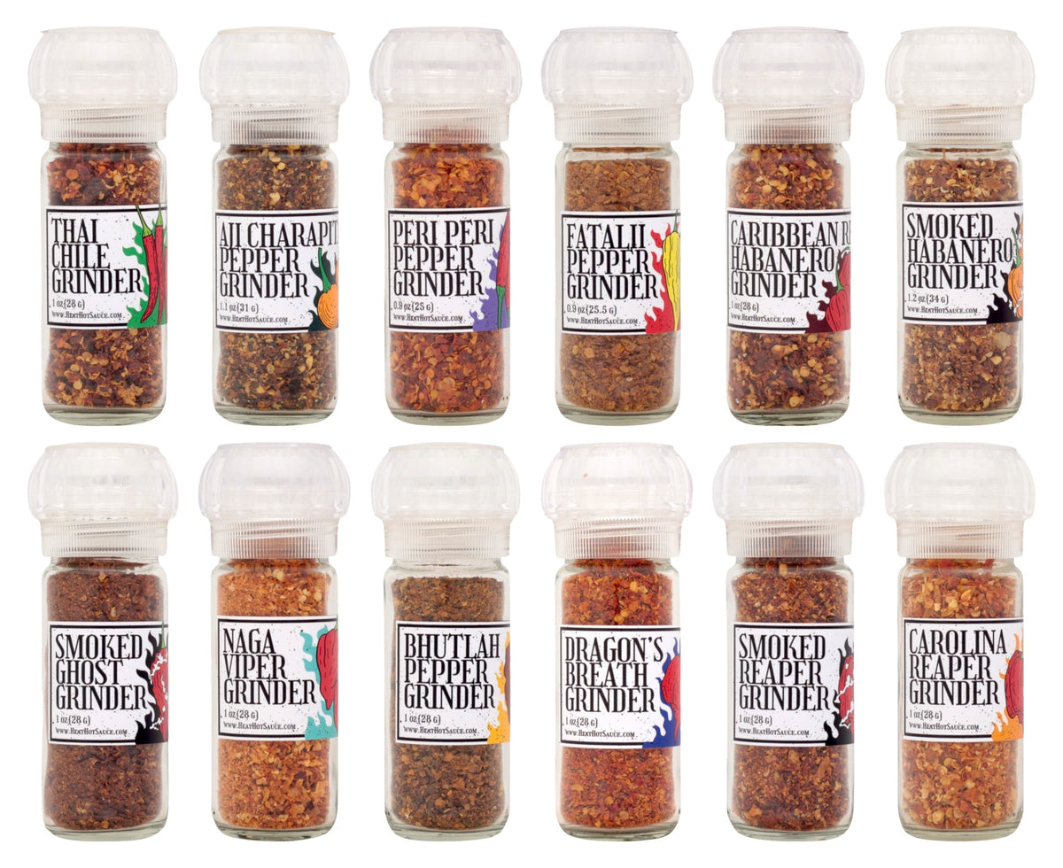 Ultimate Hot Pepper Grinder Gift Set