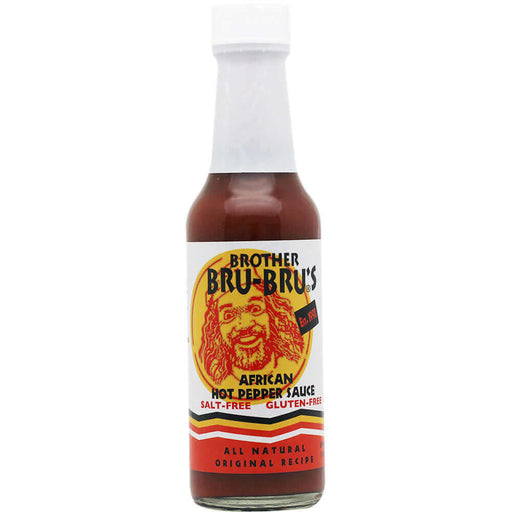 Brother Bru-Bru's African Hot Pepper Sauce - Heat
