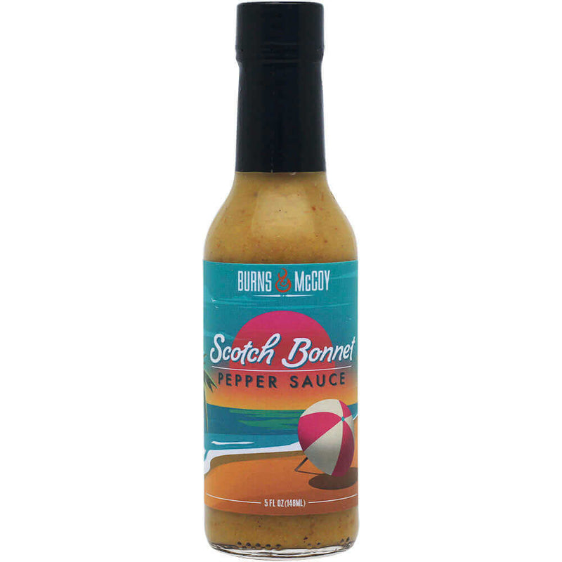 Burns & McCoy Scotch Bonnet Pepper Sauce - Heat
