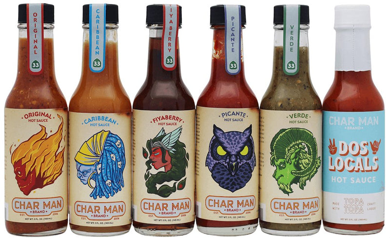 Char Man Brand 6-Pack - Heat