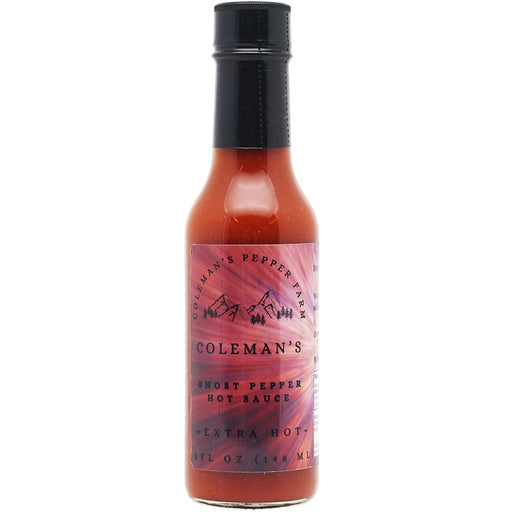 Coleman's Ghost Pepper Hot Sauce - Heat