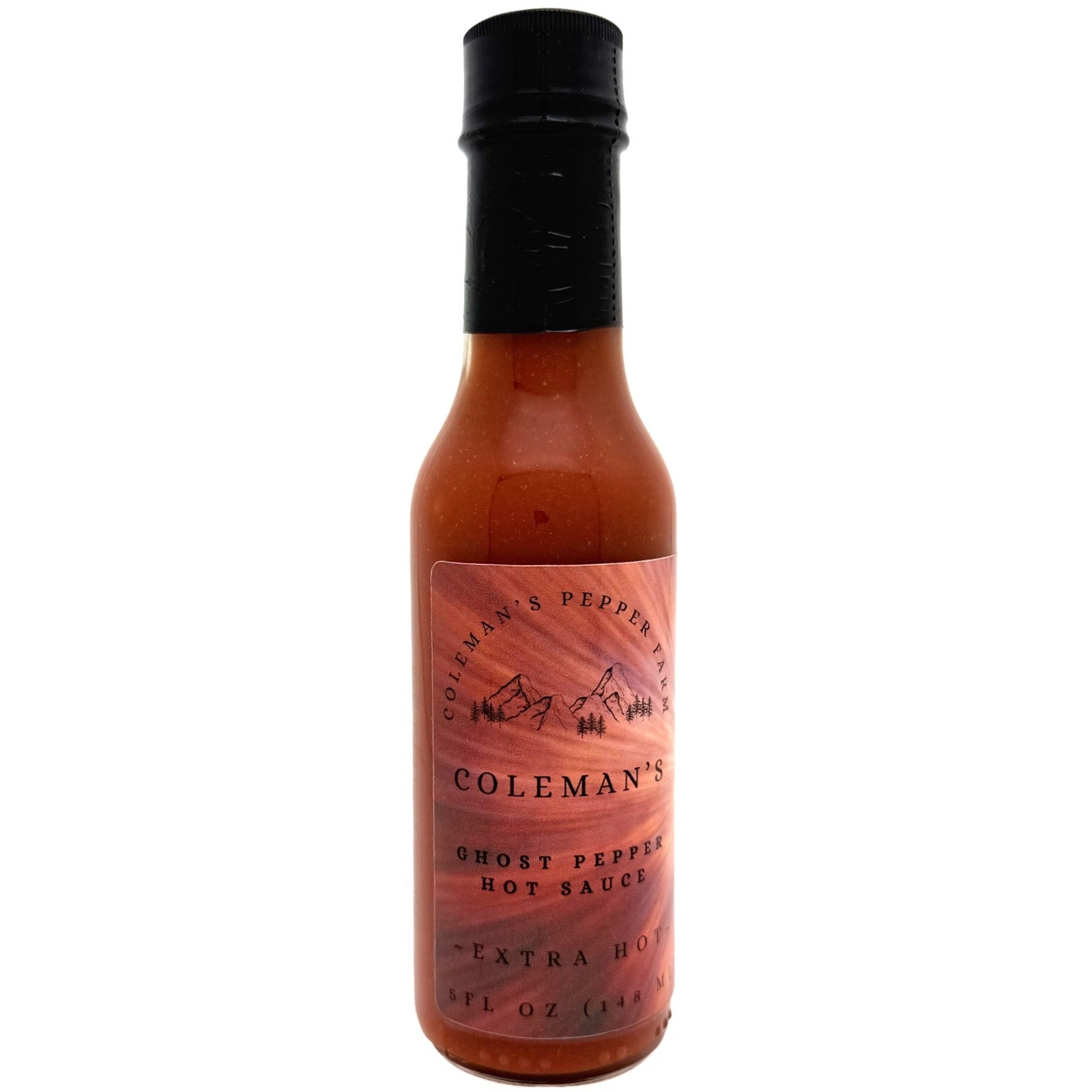 Coleman's Ghost Pepper Hot Sauce - Heat