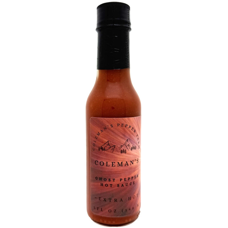 Coleman's Ghost Pepper Hot Sauce - Heat