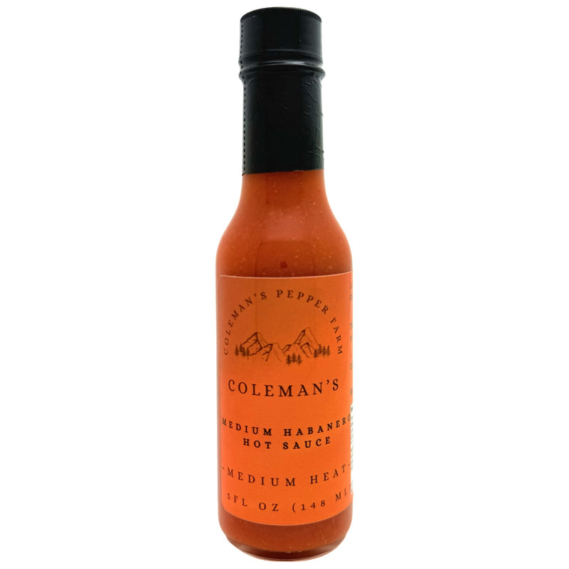 Coleman's Medium Habanero - Heat