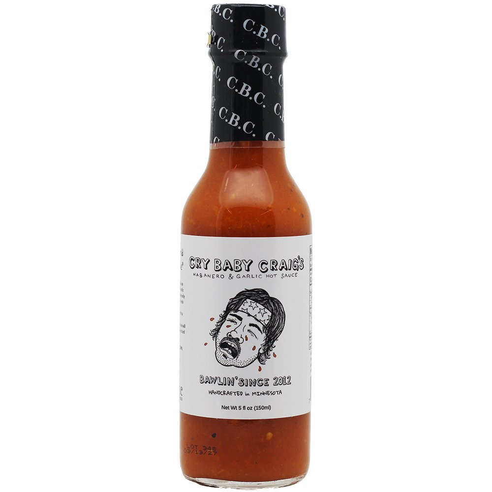 Cry Baby Craig's Habanero & Garlic - Heat
