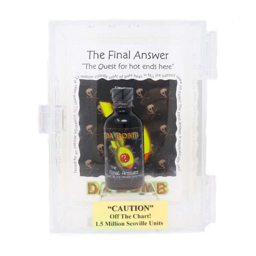 Da' Bomb The Final Answer (With Display Case) - Heat