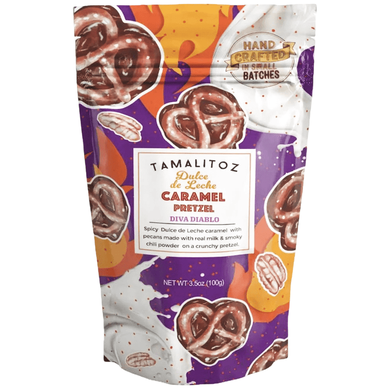 Diva Diablo Dulce de Leche Caramel Pretzels - Heat