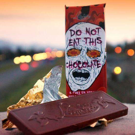 Do Not Eat This Chocolate - Ghost Pepper Chocolate