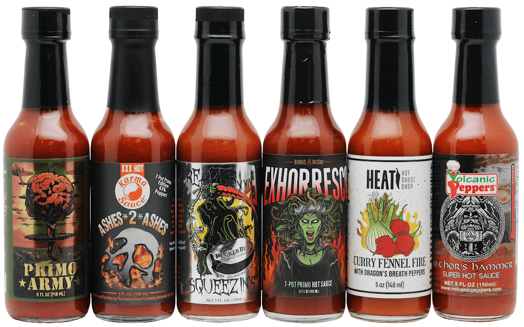 Extreme 6-Pack | Heat Hot Sauce Shop