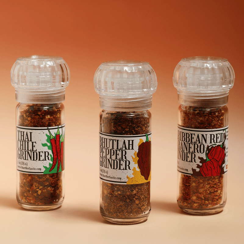 Father's Day Hot Pepper Grinder Gift Set - Heat