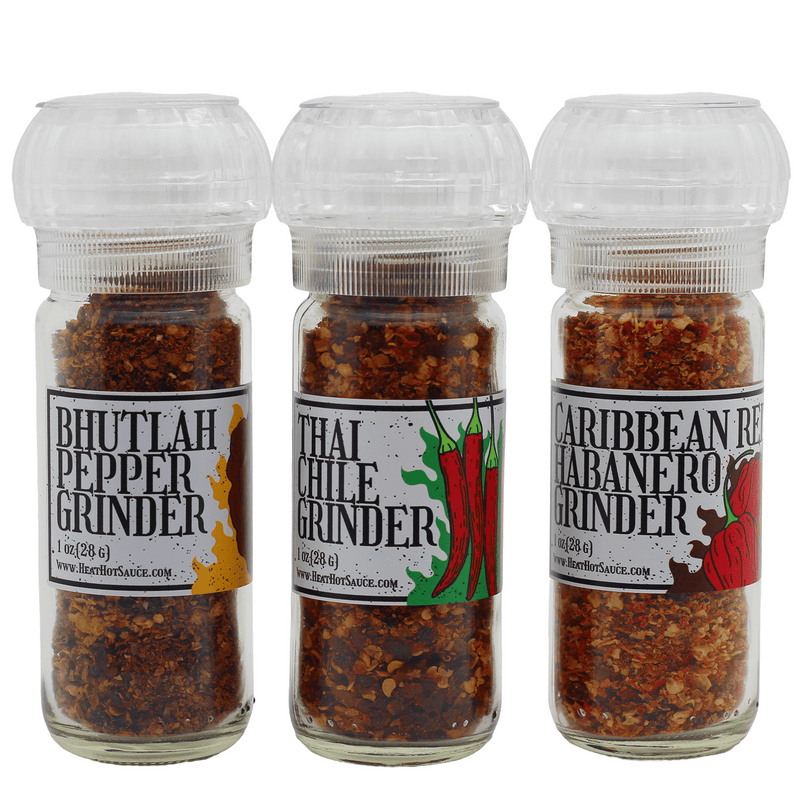 Father's Day Hot Pepper Grinder Gift Set - Heat