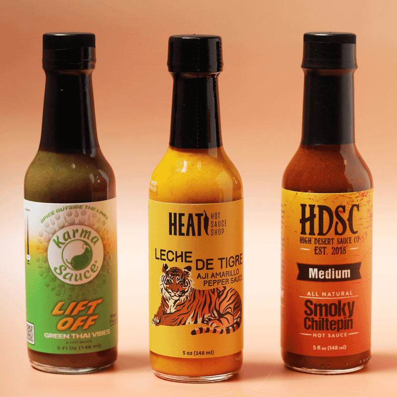 Father's Day Hot Sauce Gift Set - Heat
