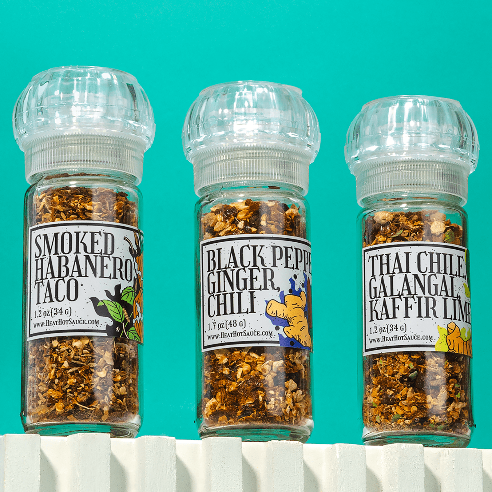 Flavor Grinder Trio - Heat