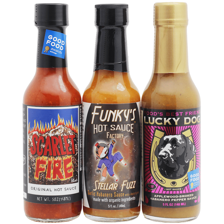 Good Food Award Winners Hot Sauce 3 Pack - Heat