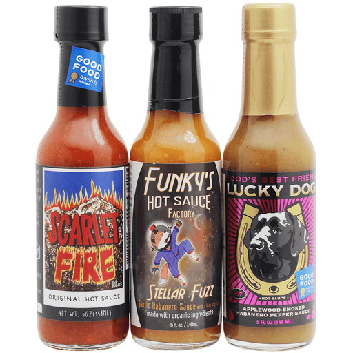 Good Food Award Winners Hot Sauce 3 Pack - Heat