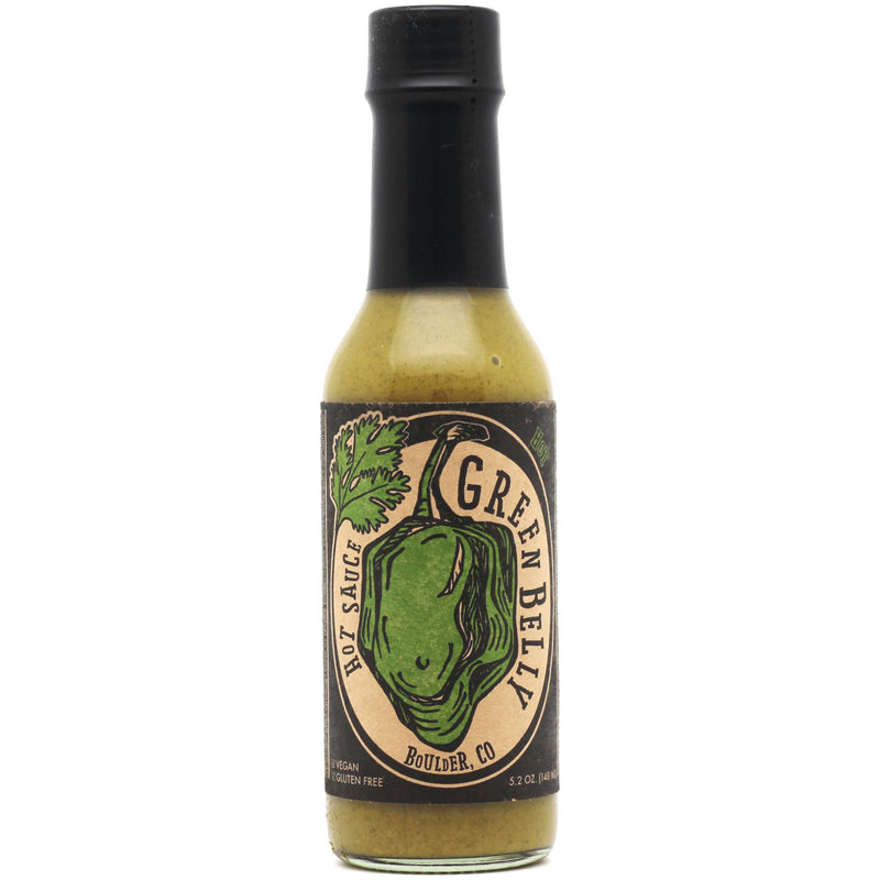 Green Belly Hot Sauce - Heat