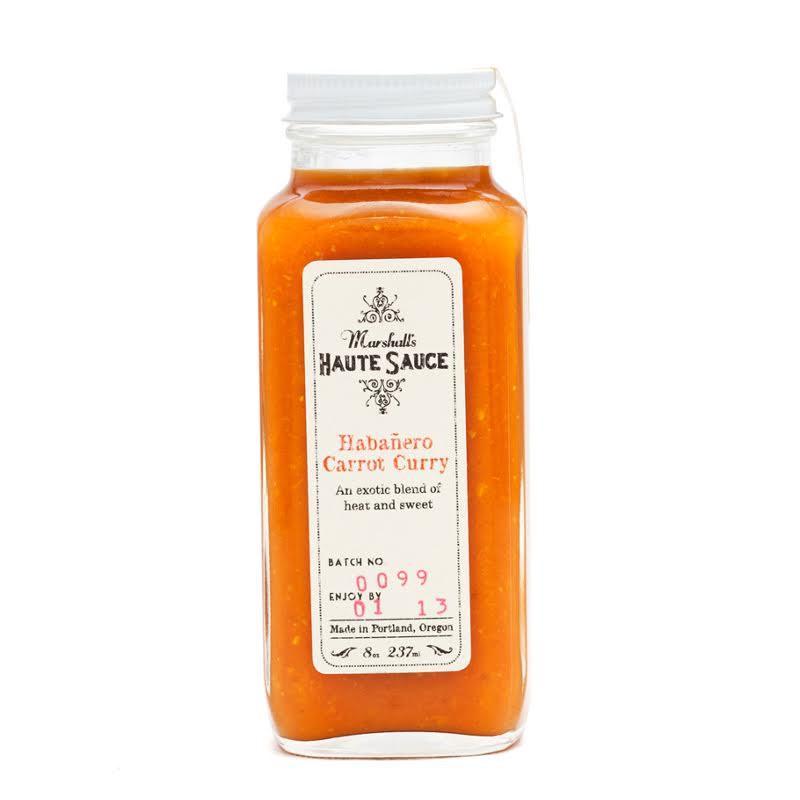 Habanero Carrot Curry - Heat