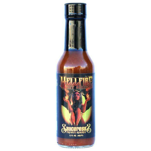 Hellfire Private Reserve Sauceress - Hellfire Hot Sauce Heat Hot Sauce Shop