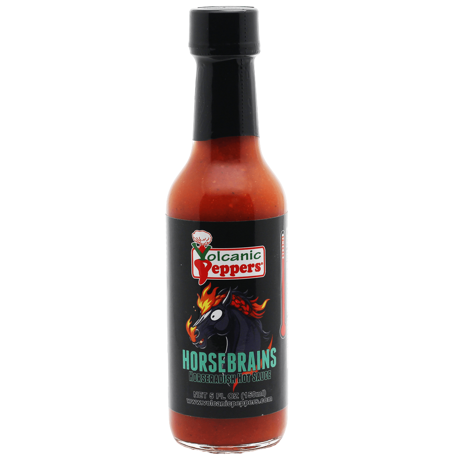 Horsebrains Horseradish Hot Sauce - Heat