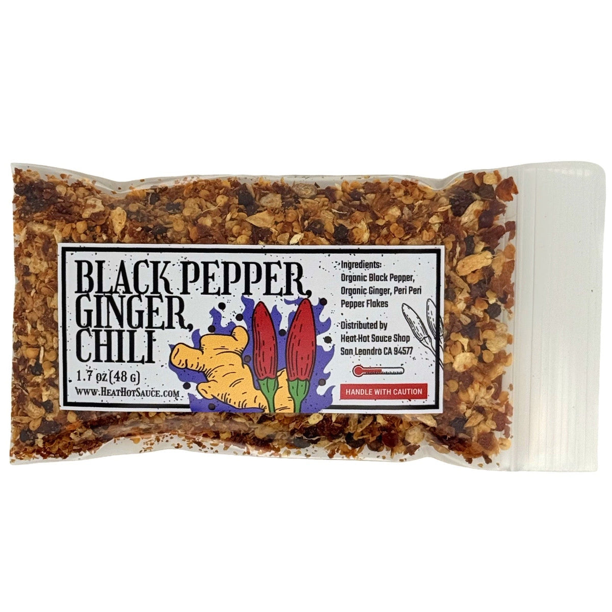 Hot Pepper Grinder Refill - Heat