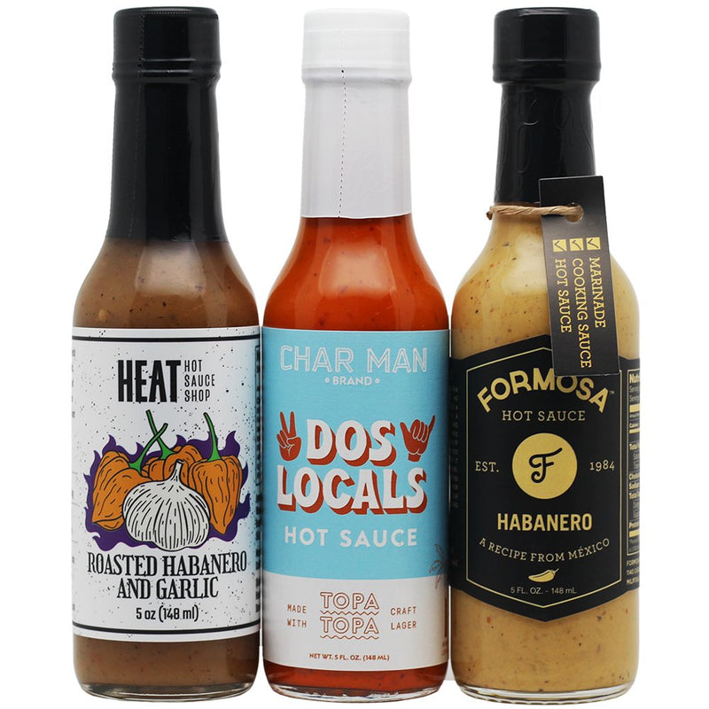 Hot Sauce Tasting 3-Pack - Heat