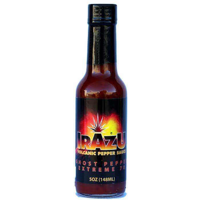 Irazu Ghost Pepper Extreme 70 - Irazu Volcanic Pepper Sauce Heat Hot Sauce Shop