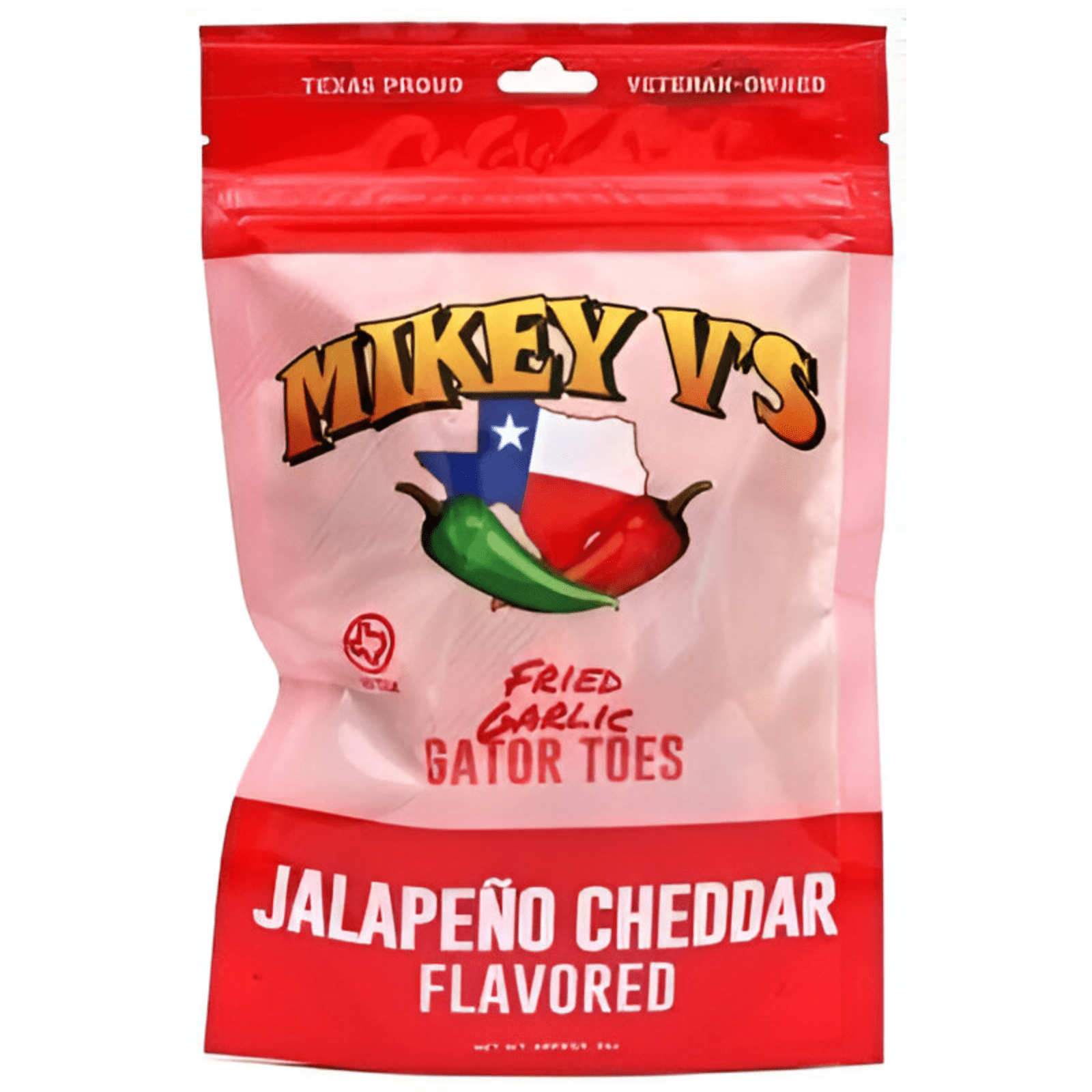 Jalapeño Cheddar Gator Toes - Heat