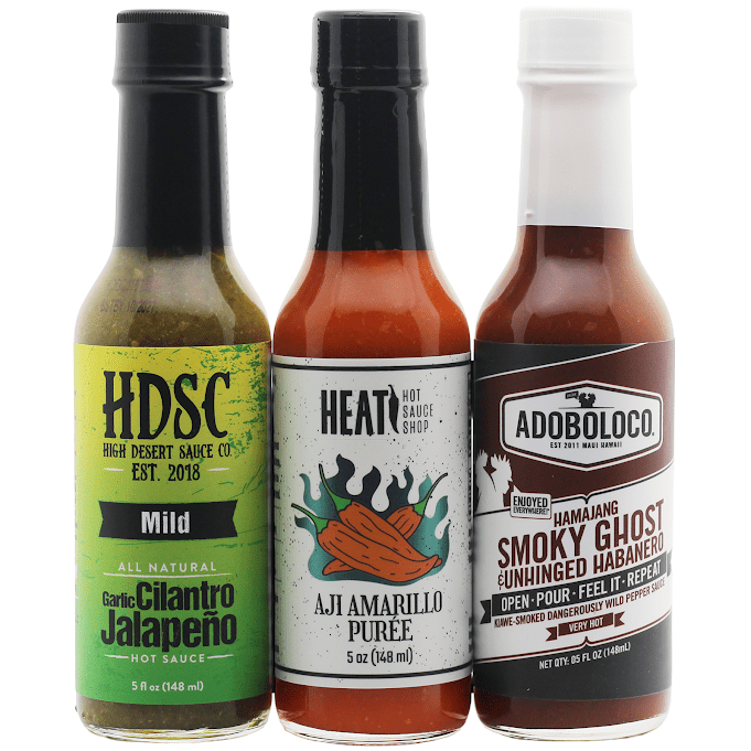 Keto Hot Sauce 3 - Pack - Heat