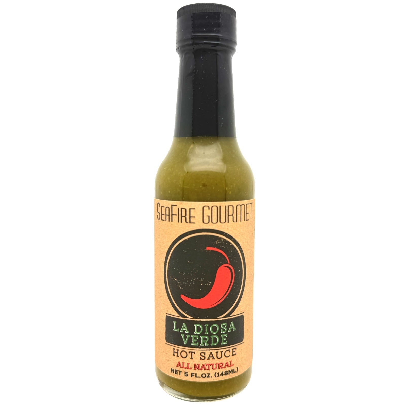 La Diosa Verde Poblano & Serrano Sauce - Heat