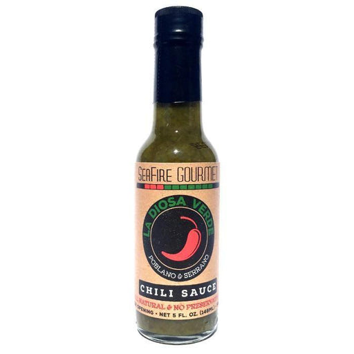 La Diosa Verde Poblano & Serrano Sauce - Heat