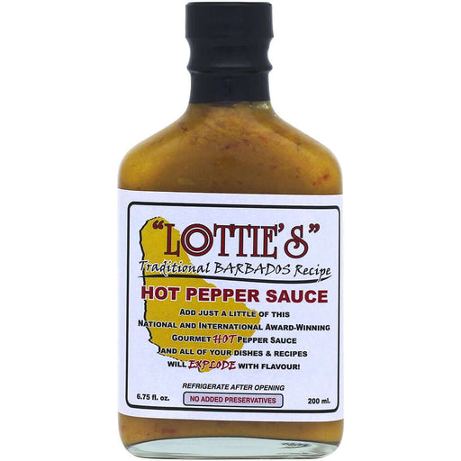 Lottie's Barbados Style Hot Mustard Sauce - Heat