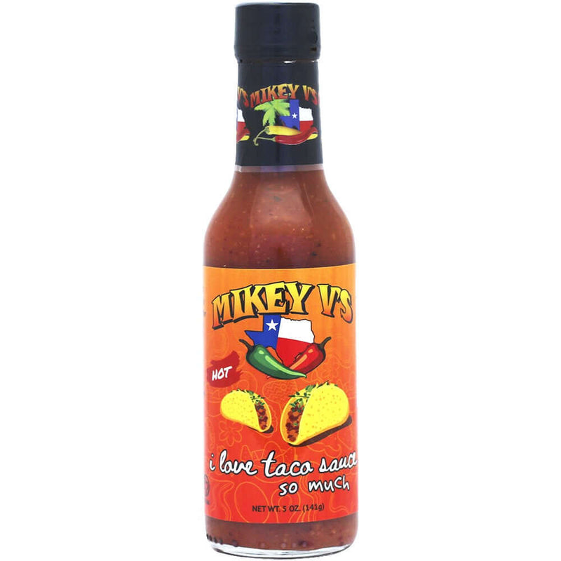 Mikey V's Hot Taco Sauce - Heat