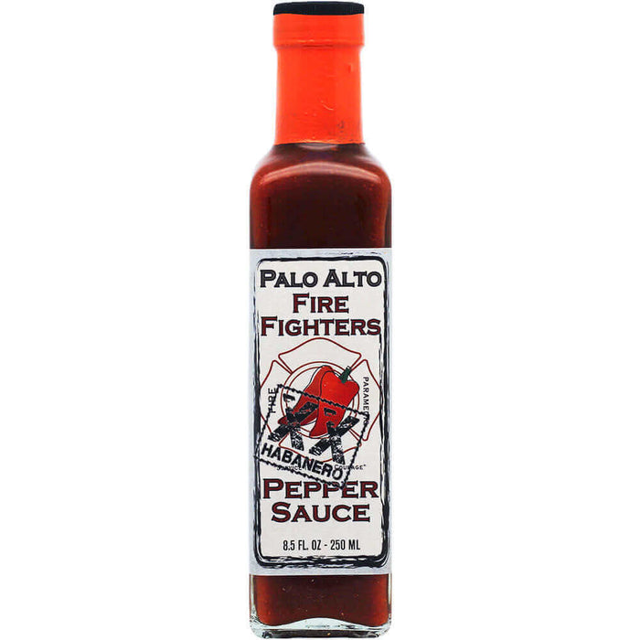 Palo Alto Firefighters Habanero Pepper Sauce - Heat
