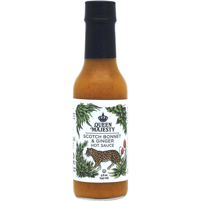 Scotch Bonnet & Ginger Hot Sauce - Heat